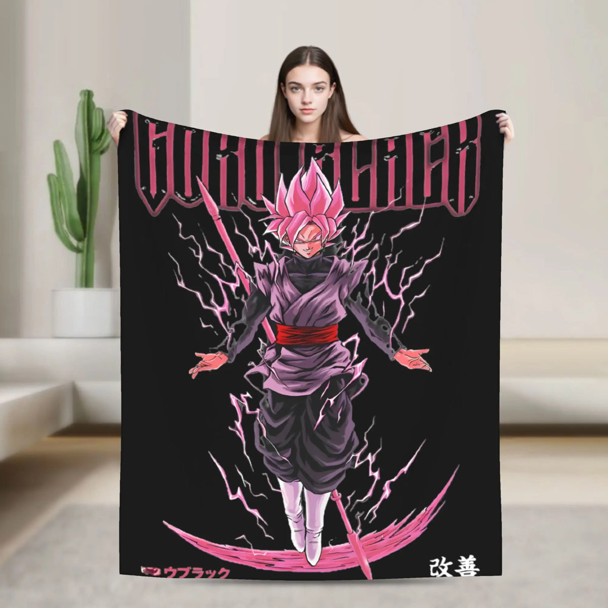Plaid Dragon Ball - Goku Black