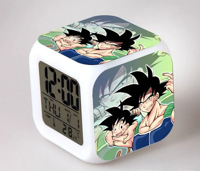 Réveil Dragon Ball - Bardock et Goku Enfant
