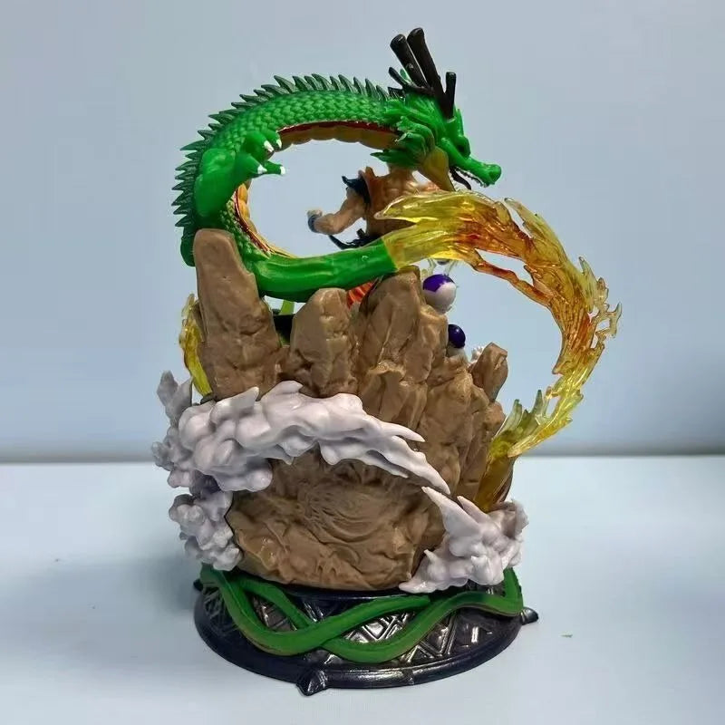Lampe Dragon Ball - Goku Super Saiyan et Shenron