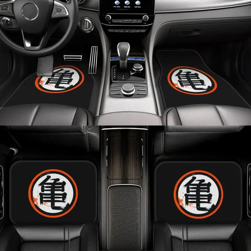 Tapis de Sol Voiture Dragon Ball - Emblème Kame