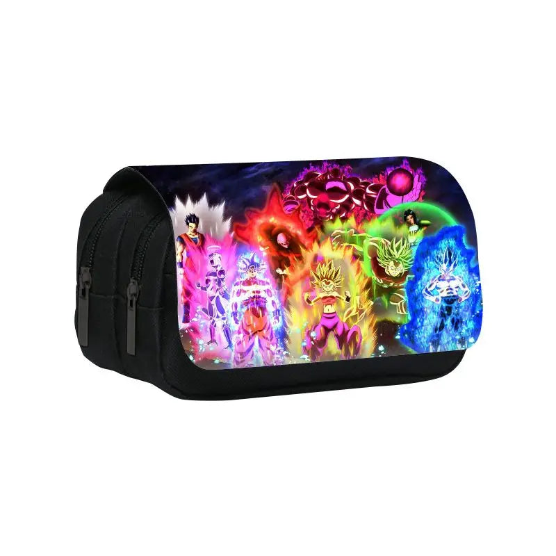Trousse Scolaire Dragon Ball - Goku Ultra Instinct, Jiren et Freezer