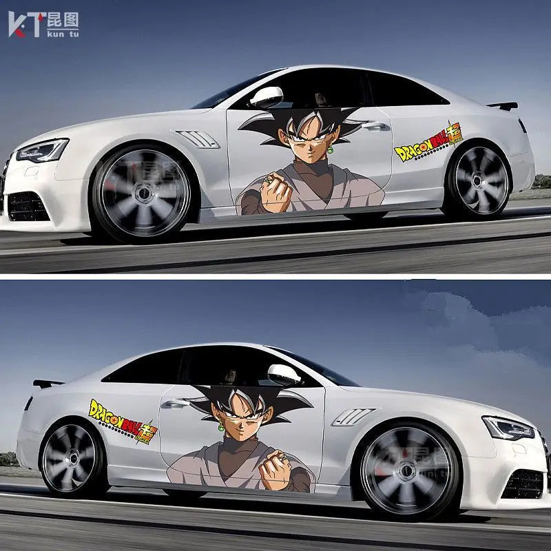 Sticker Voiture Dragon Ball - Goku Black