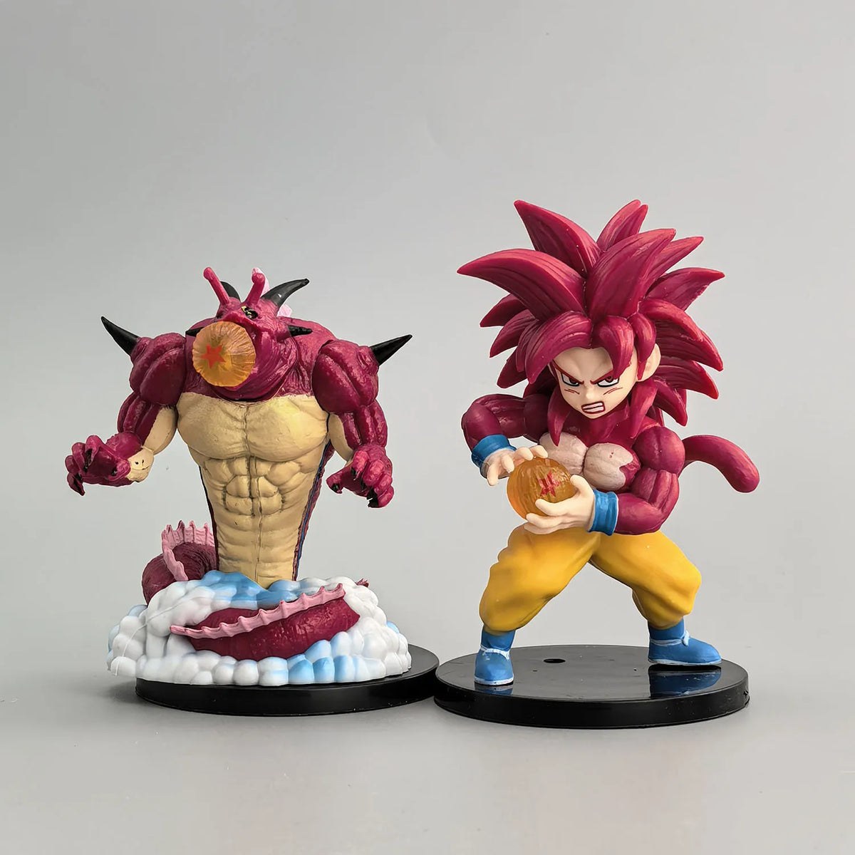 Lot de 6 Figurines Dragon Ball - Goku, Dende, Majin Buu et Gomah (Daima)