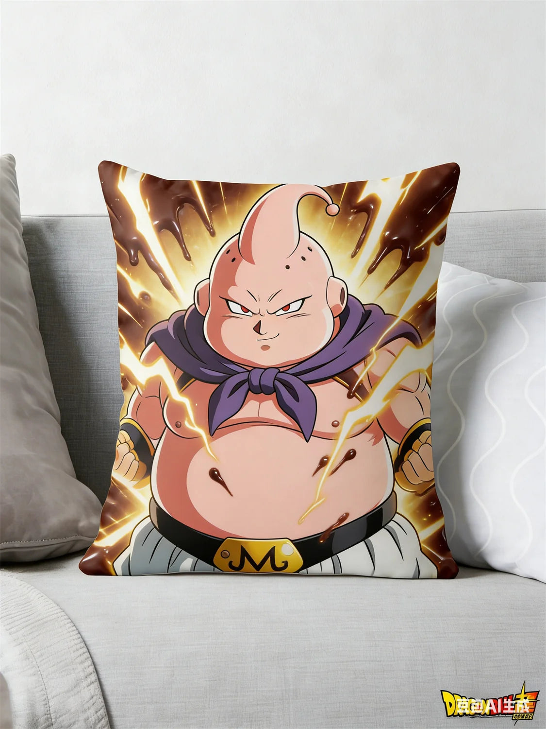 Housse de Coussin Dragon Ball - Majin Buu