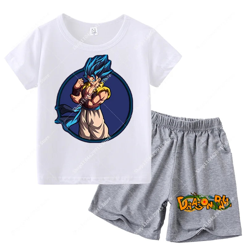 Pyjama Enfant Dragon Ball - Gogeta Super Saiyan Blue