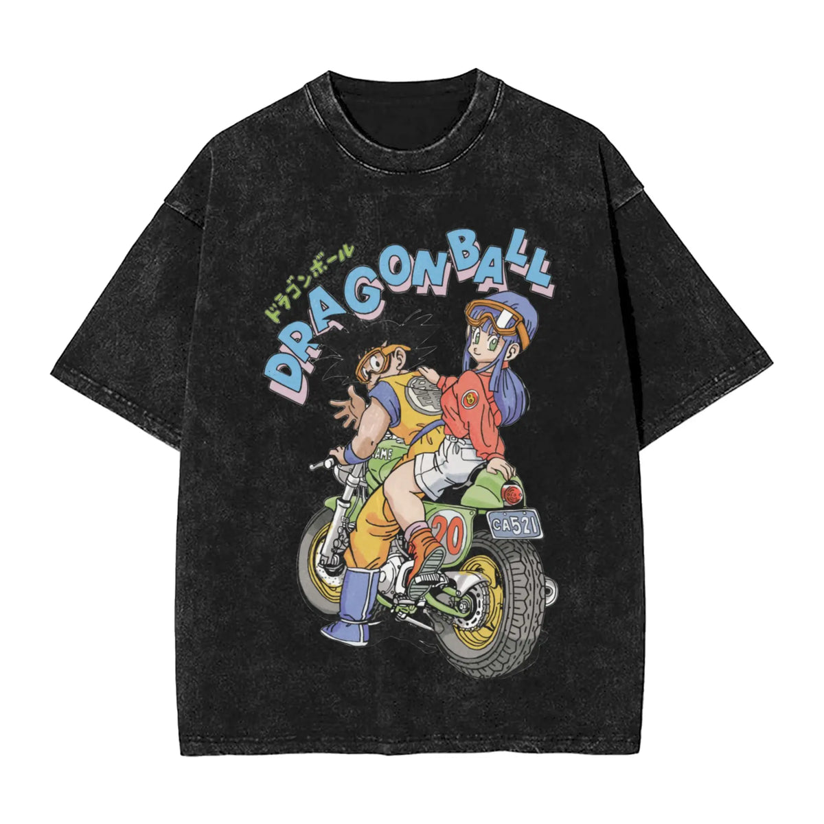T-Shirt Dragon Ball - Bulma et Son Goku