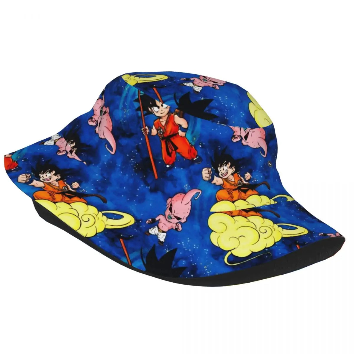 Chapeau Bob Dragon Ball - Goku Enfant et Kid Buu