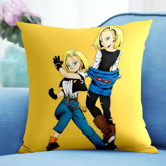 Housse de Coussin Dragon Ball - C-18