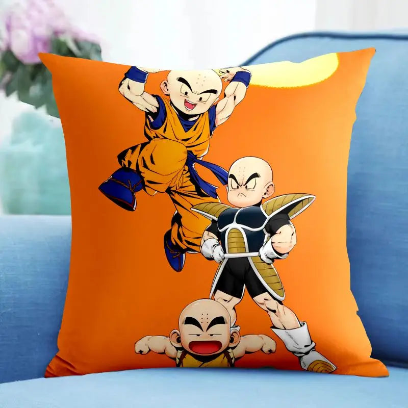 Housse de Coussin Dragon Ball - Krillin