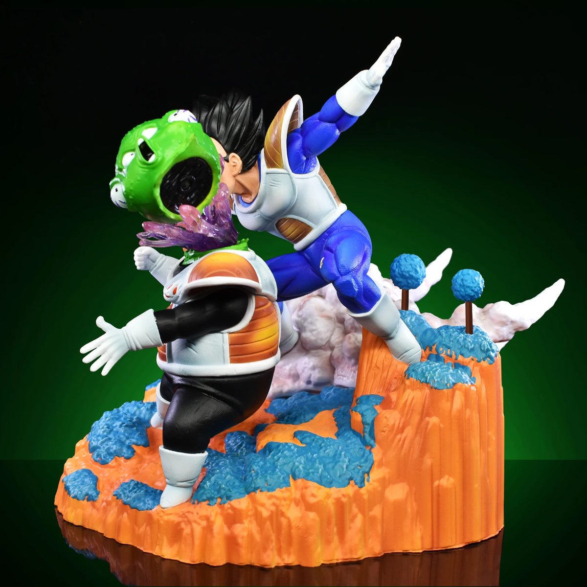 Figurine Dragon Ball - Vegeta contre Guldo