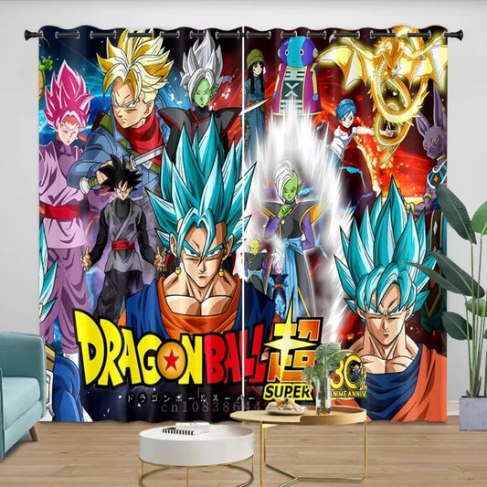 Rideau Dragon Ball - Vegito Super Saiyan Blue