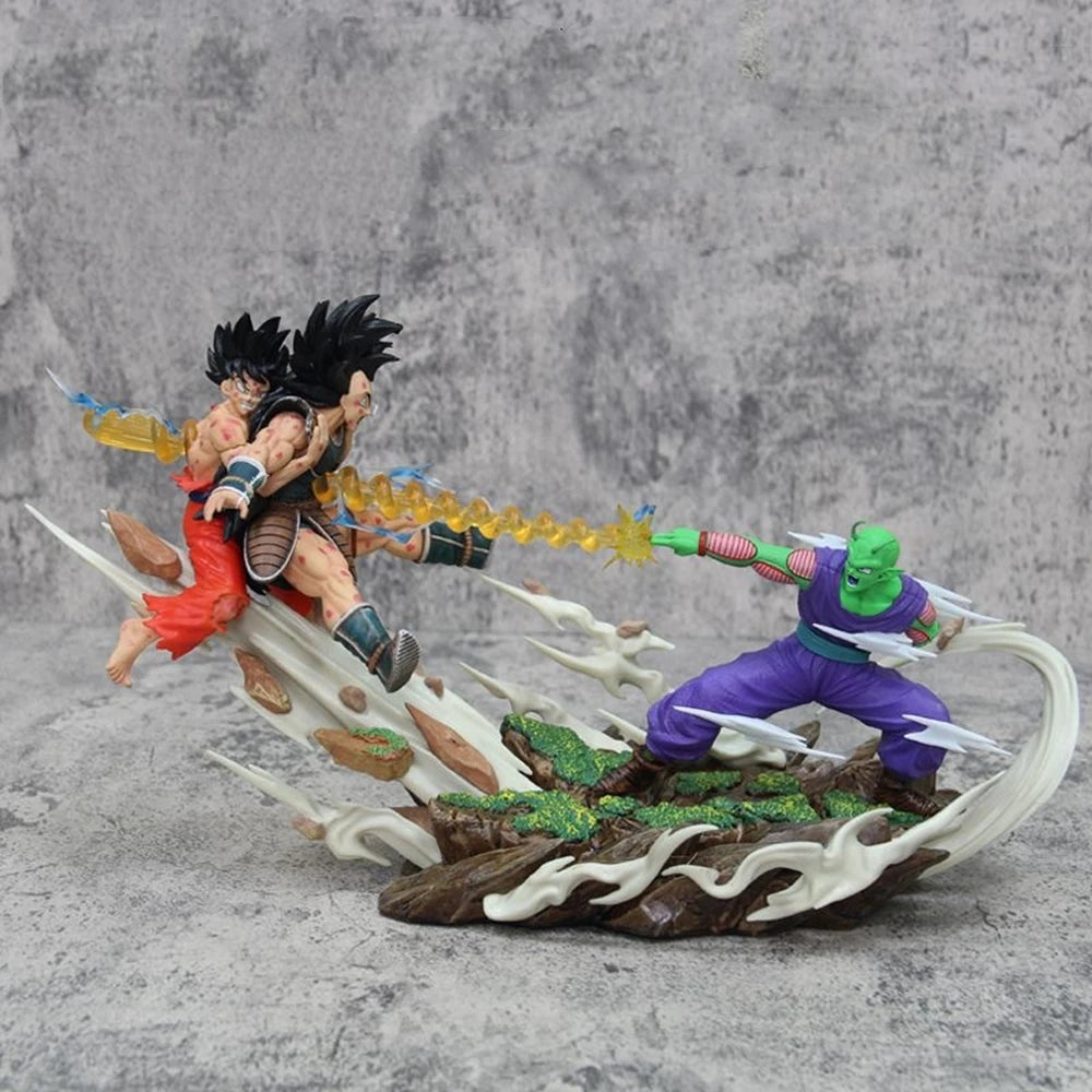 Figurine Dragon Ball - Goku et Piccolo contre Raditz