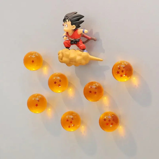 Magnets 3D Dragon Ball - Goku Enfant sur le Nuage Magique