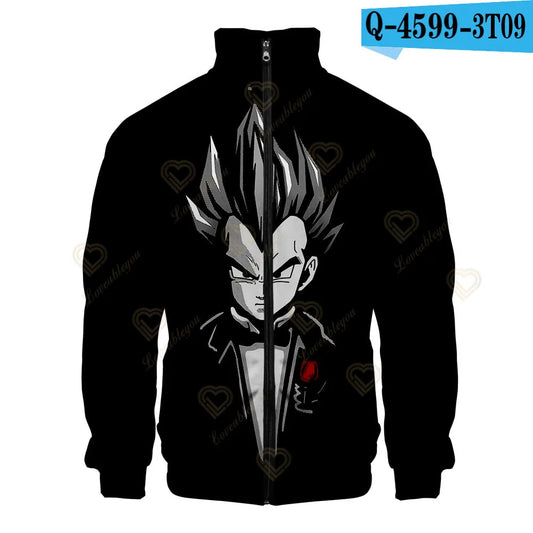 Veste Zippée Dragon Ball - Vegeta en Smoking