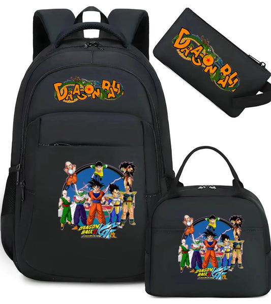 Pack Sac à Dos Dragon Ball - Goku, Piccolo, Raditz et Nappa