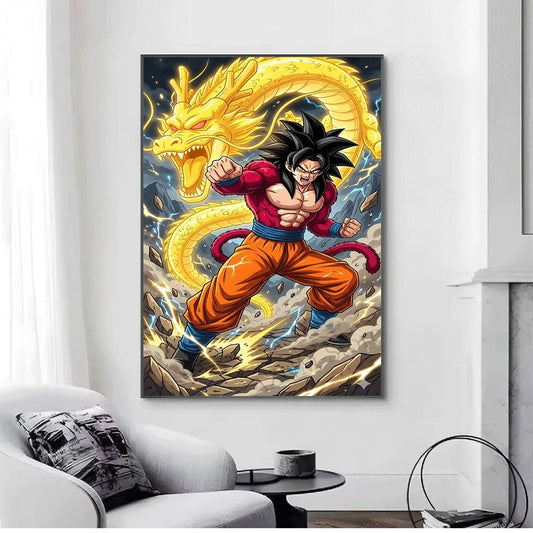 Tableau Dragon Ball - Goku Super Saiyan 4