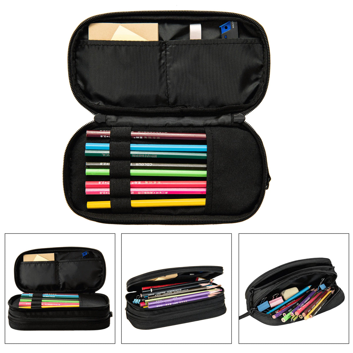 Trousse Scolaire Dragon Ball - Goku, C-18, Tortue Géniale, Mr Satan et Videl
