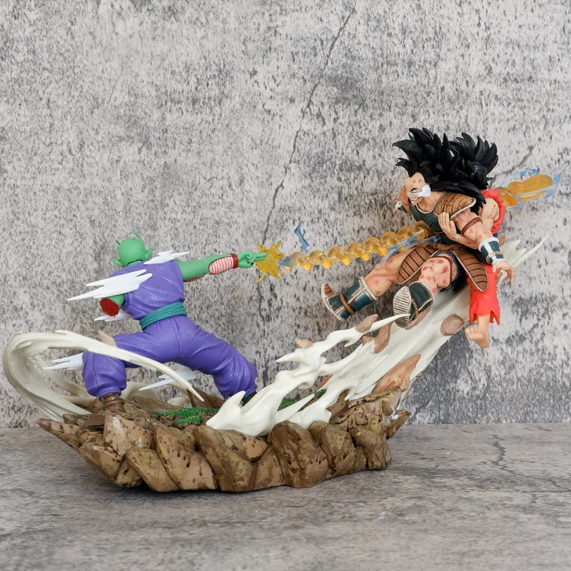 Figurine Dragon Ball - Goku et Piccolo contre Raditz