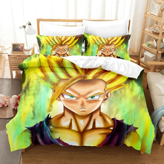 Housse de Couette Dragon Ball - Gohan Super Saiyan 2