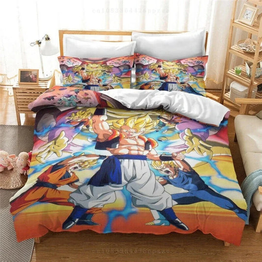 Housse de Couette Dragon Ball - Gogeta Super Saiyan