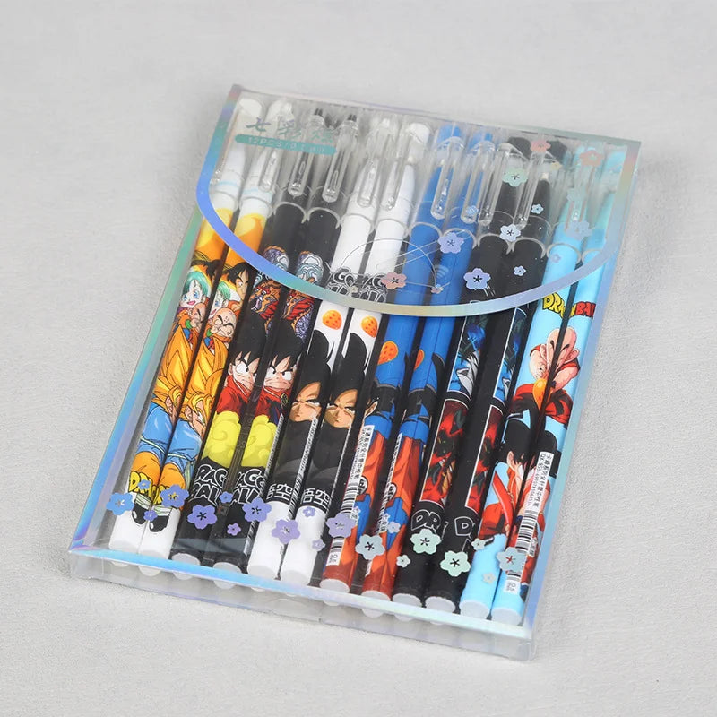 Lot de 12 Stylos Gel Dragon Ball