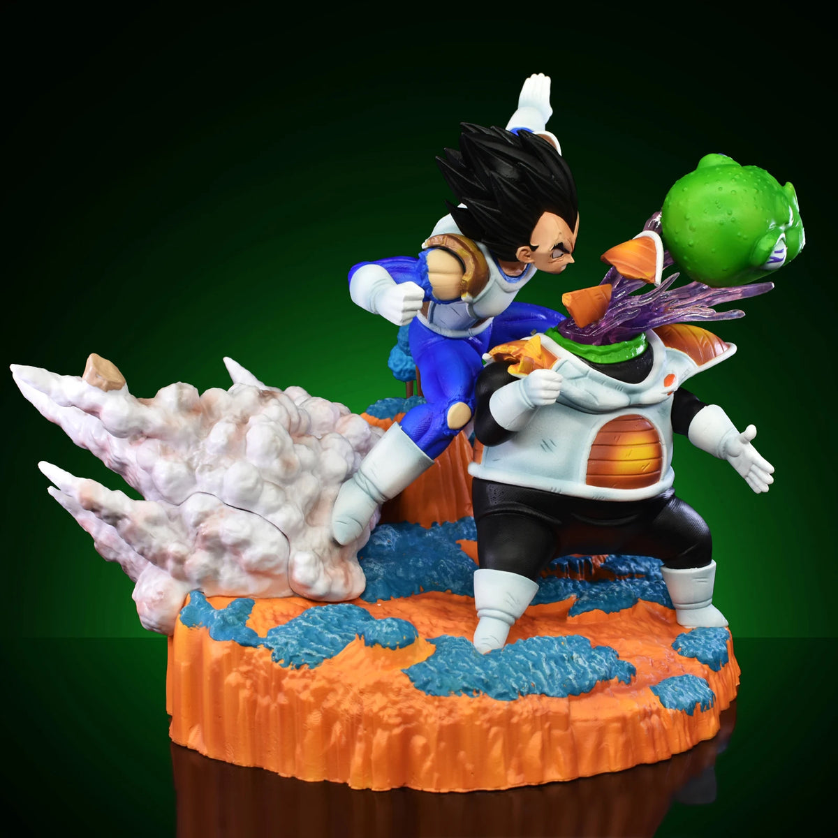 Figurine Dragon Ball - Vegeta contre Guldo