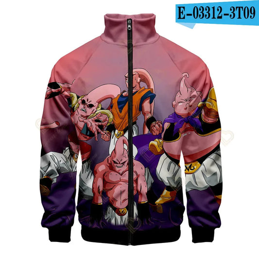 Veste Zippée Dragon Ball - Les Formes de Majin Buu