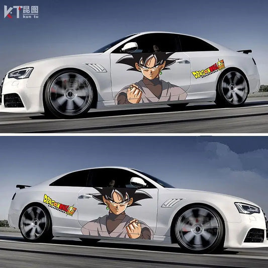 Sticker Voiture Dragon Ball - Goku Black