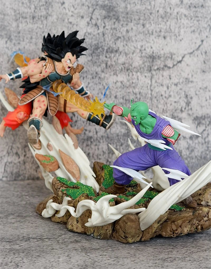Figurine Dragon Ball - Goku et Piccolo contre Raditz