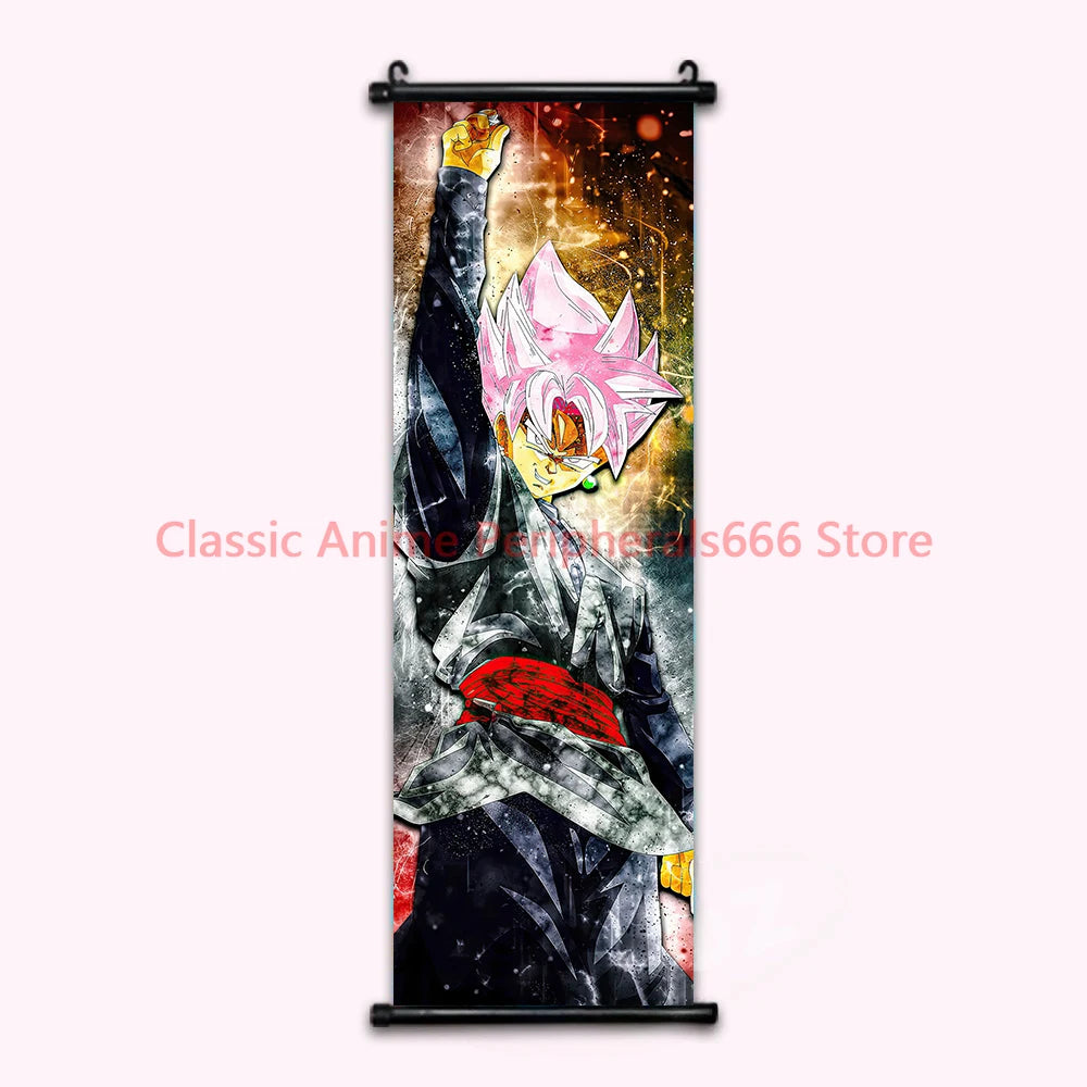 Poster Dragon Ball - Goku Black Super Saiyan Rosé