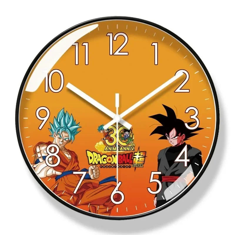 Horloge Murale Dragon Ball - Goku et Goku Black