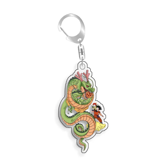 Porte-Clés Dragon Ball - Goku, Gohan Enfant et Shenron