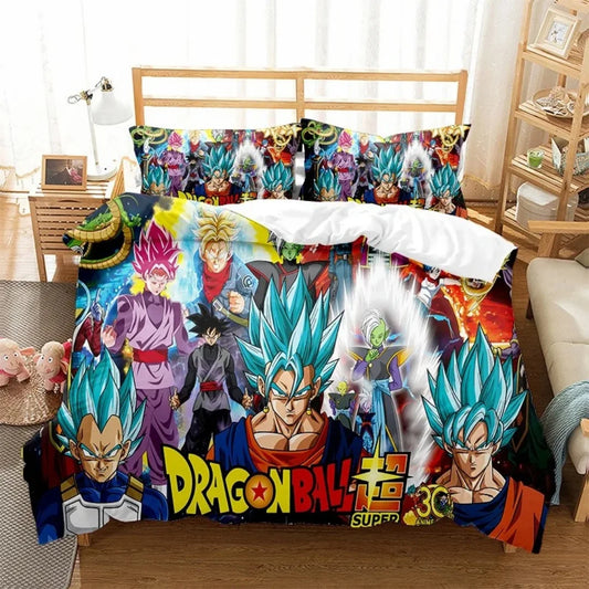 Housse de Couette Dragon Ball - Vegito Super Saiyan Blue