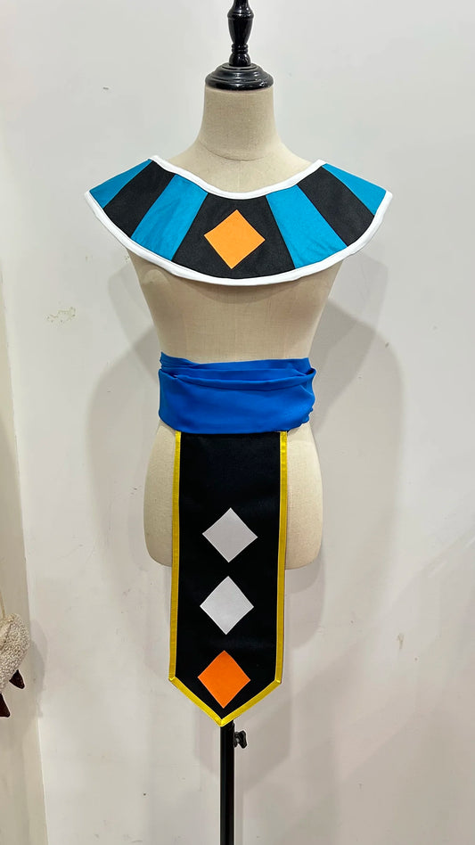Déguisement Dragon Ball - Col et Pagne de Beerus