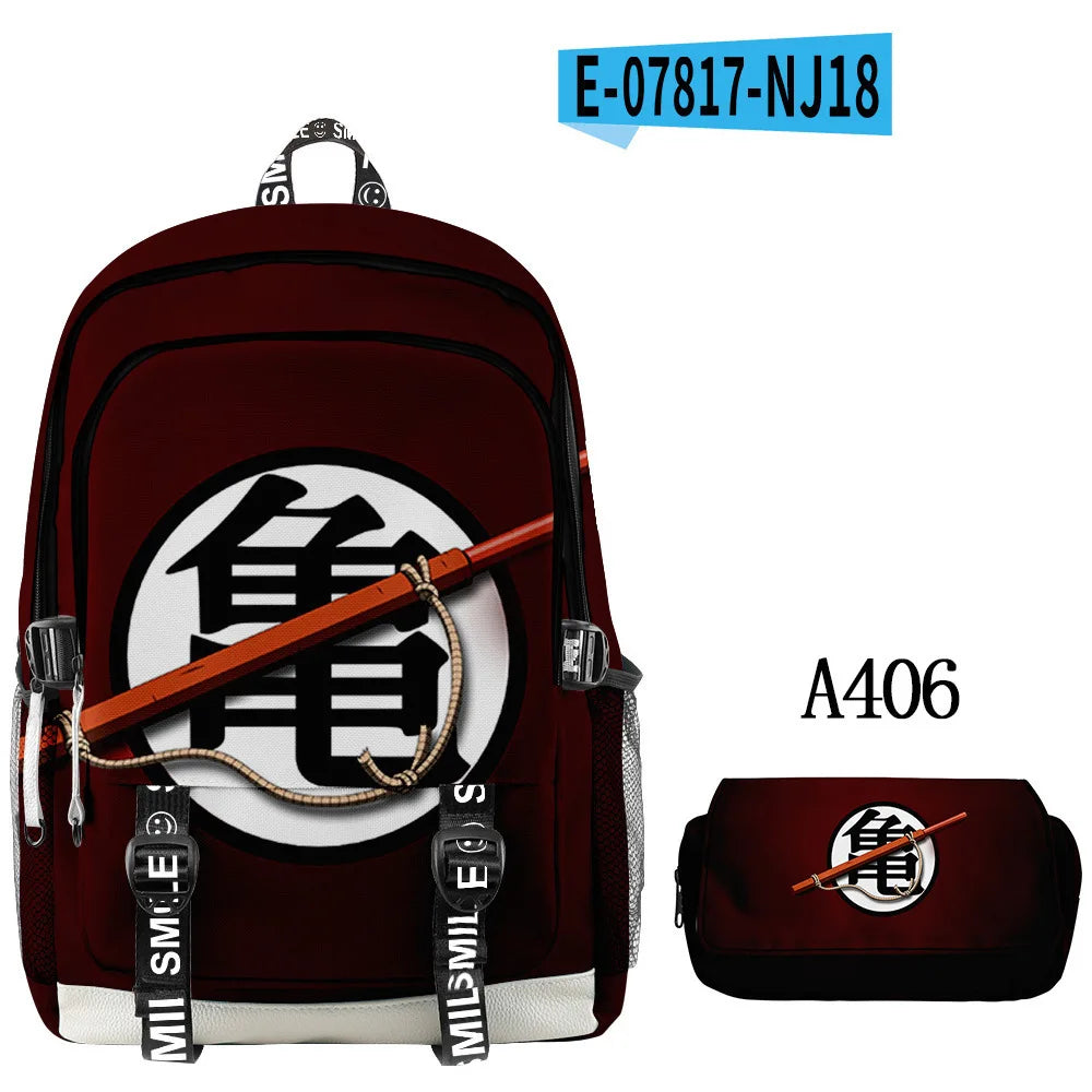 Pack Sac à Dos Dragon Ball - Emblème Kame