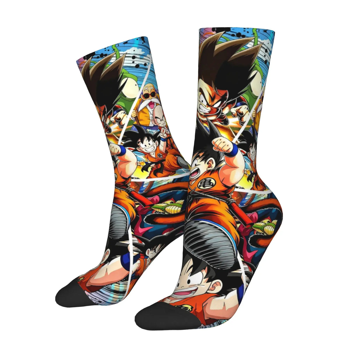 Chaussettes Dragon Ball - Goku Enfant, Tortue Géniale et Krillin