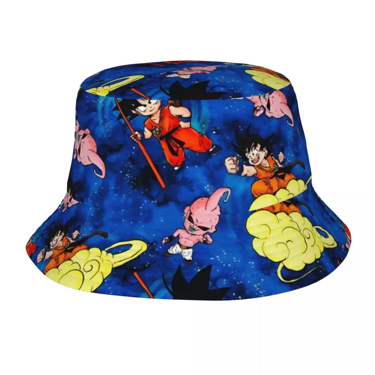 Chapeau Bob Dragon Ball - Goku Enfant et Kid Buu