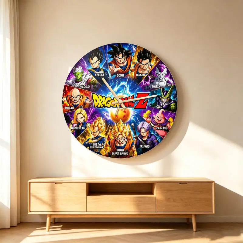 Horloge Murale Dragon Ball - Les Personnages