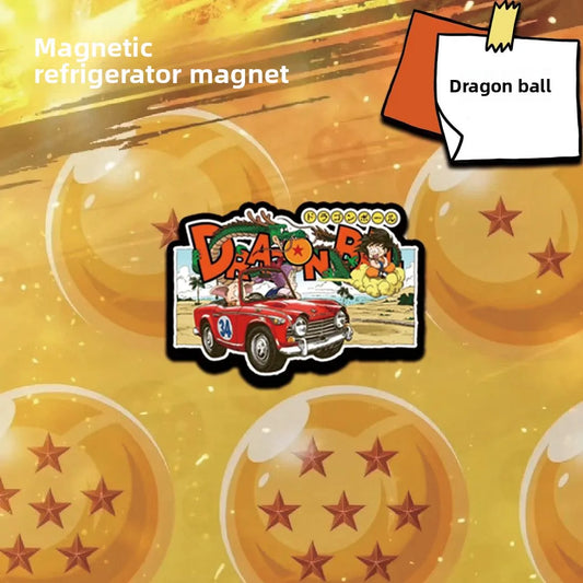 Magnet Dragon Ball - La Voiture Rouge