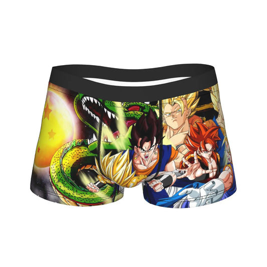 Bóxer Dragon Ball - Vegetto, Gogeta Super Saiyan 4 y Shenron