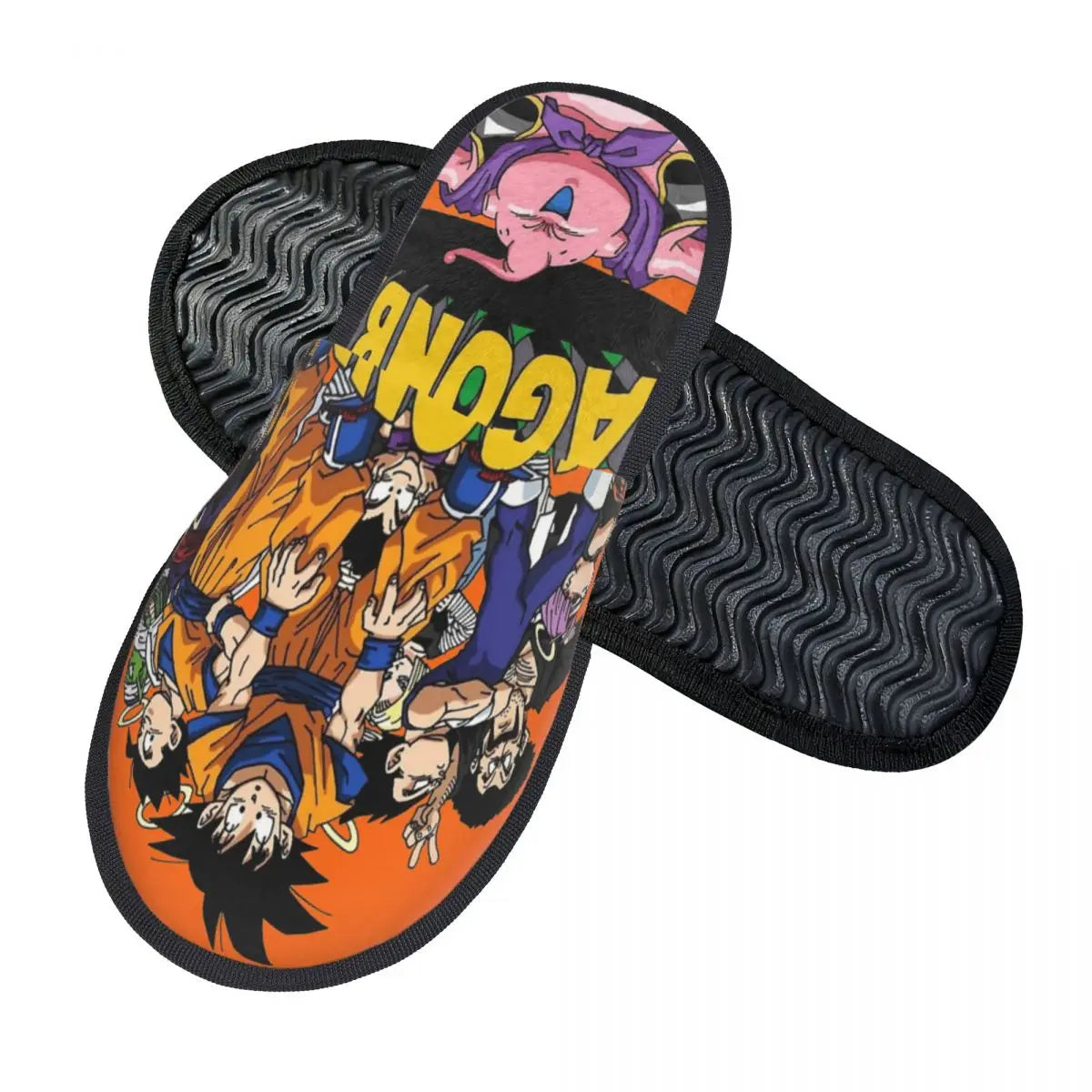 Chausson Dragon Ball - Goku et Majin Buu