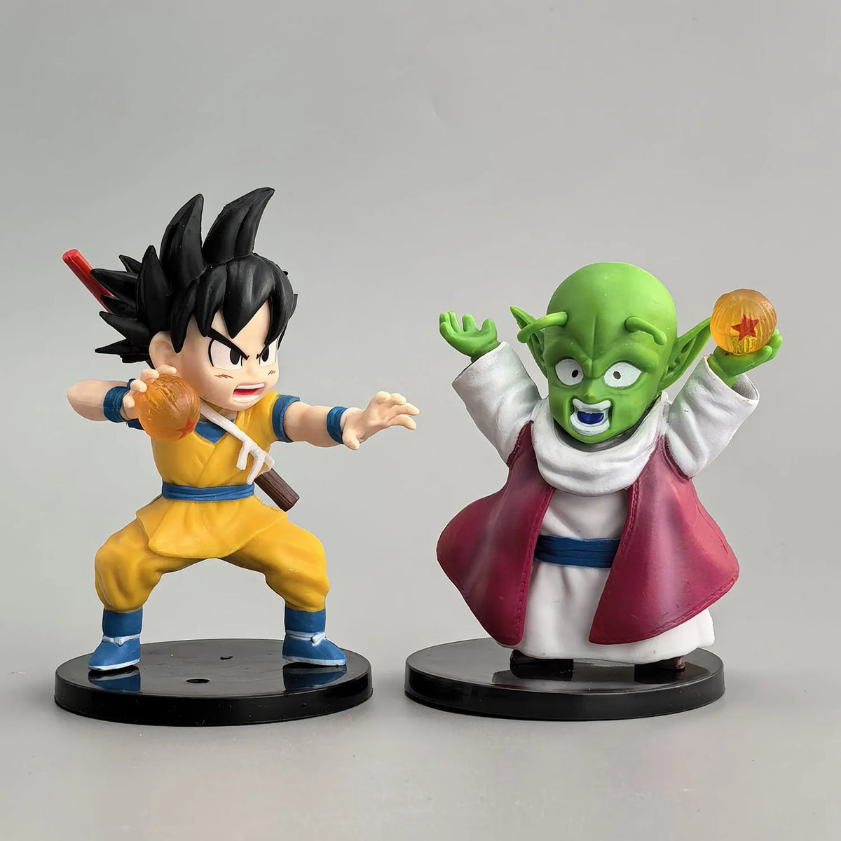 Lot de 6 Figurines Dragon Ball - Goku, Dende, Majin Buu et Gomah (Daima)